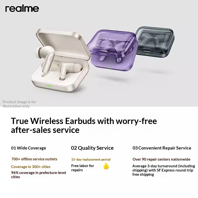 Original realme Buds Air 7 52d - مراجعة Noise Cancelling Headphone وسعره