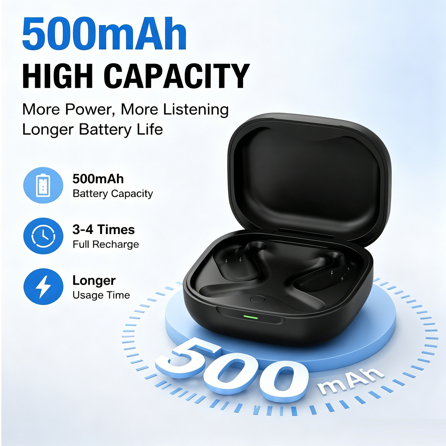 Replacement Charging Case For  - مراجعة Earbuds Charging Case وسعره