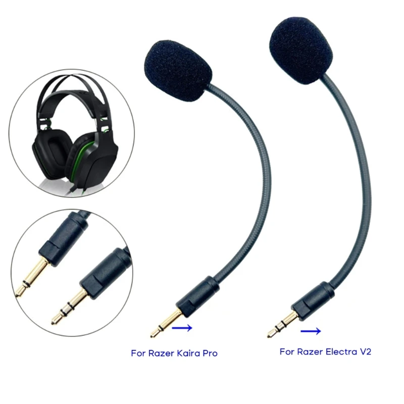 Replacement Game headphone Mic - مراجعة Wired Earphone Mic وسعره