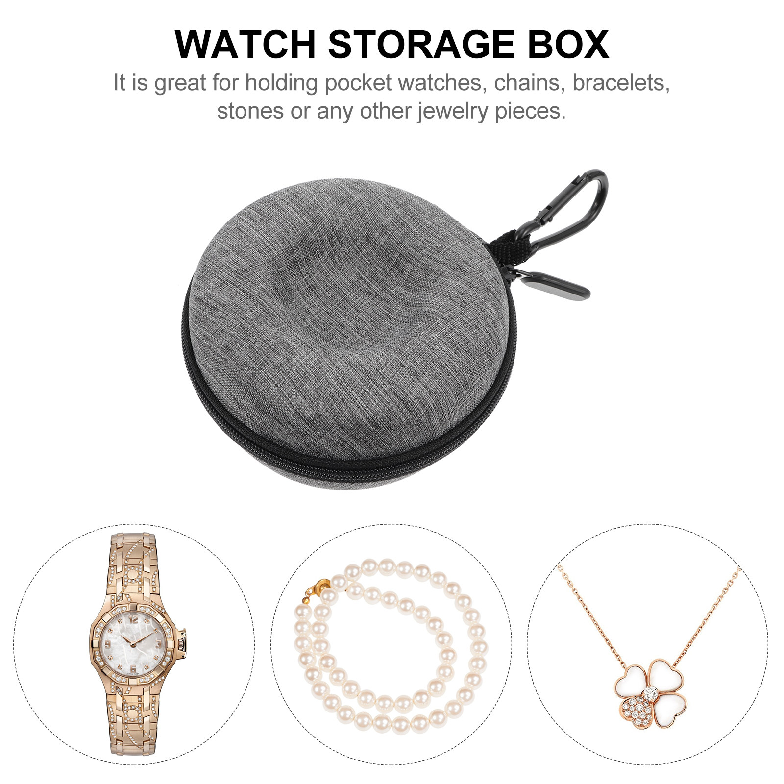 1Pcs Eva Watch Case Premium Sh - مراجعة Earbuds Charging Case وسعره