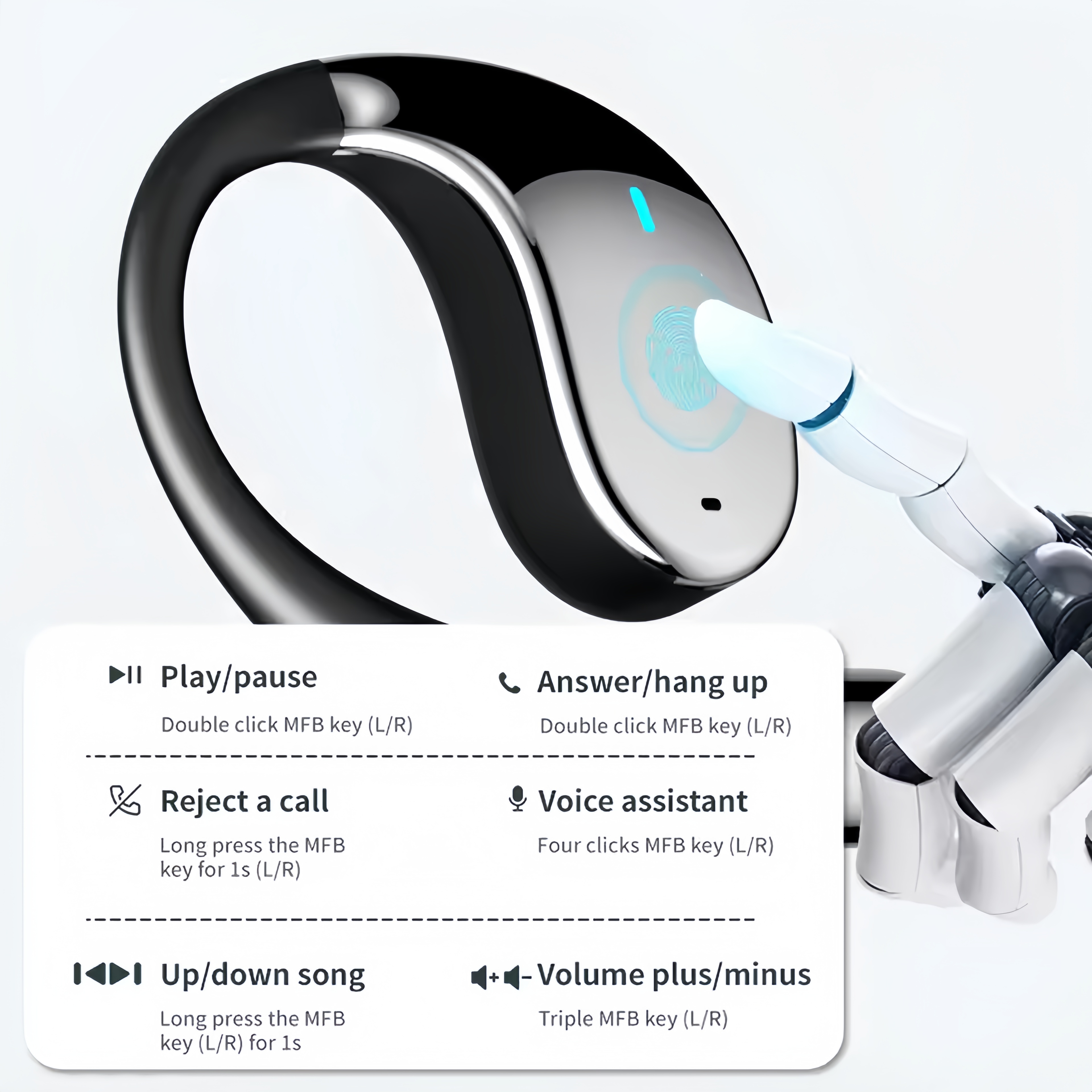 2026 New AI Translation Earbud - مراجعة Bluetooth Headset On Ear وسعره