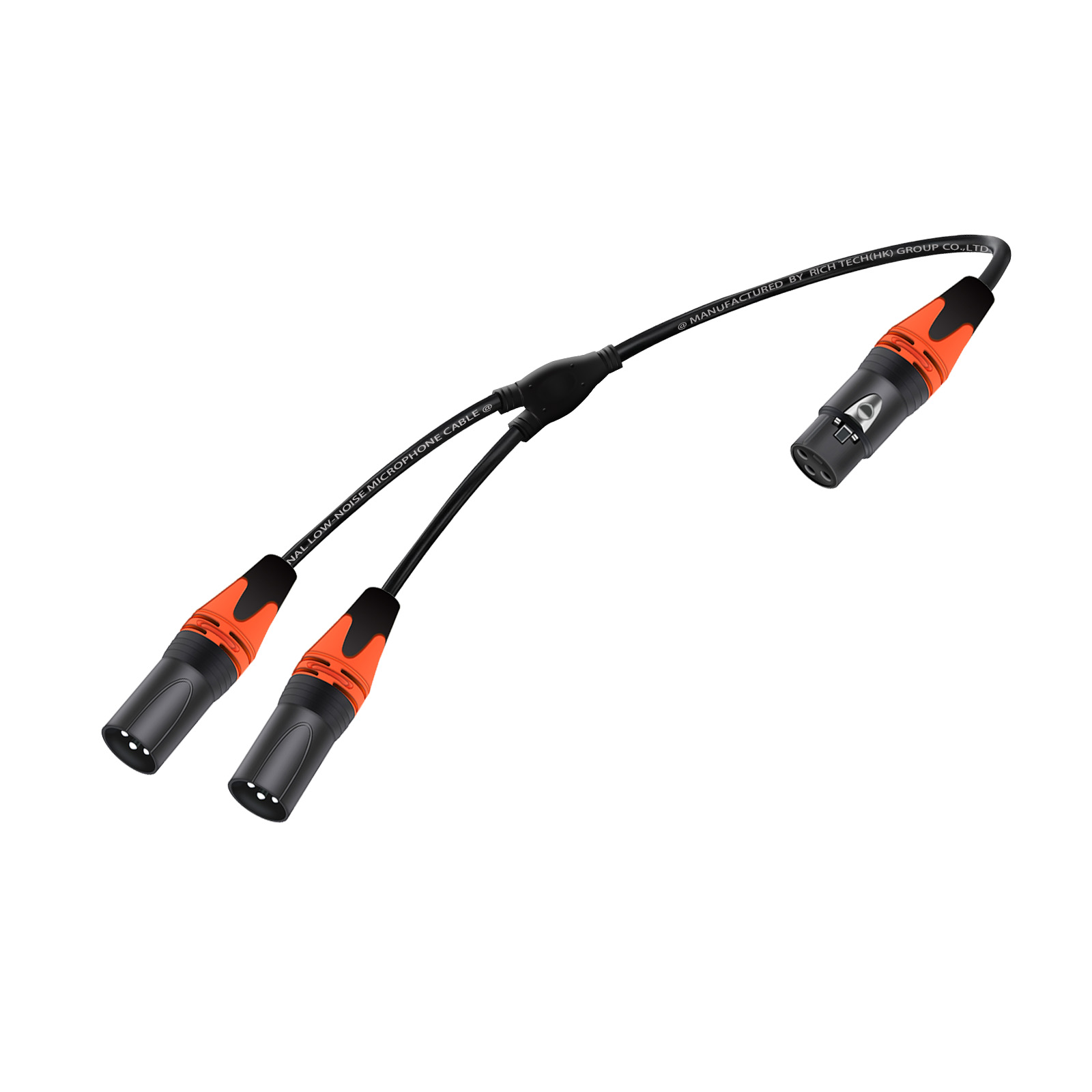 XLR Splitter Audio Cable,3Pins - مراجعة Audio Splitter Y وسعره
