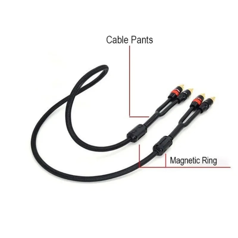 5PCS PVC Y Splitter Pant Boot  - مراجعة Audio Splitter Y وسعره