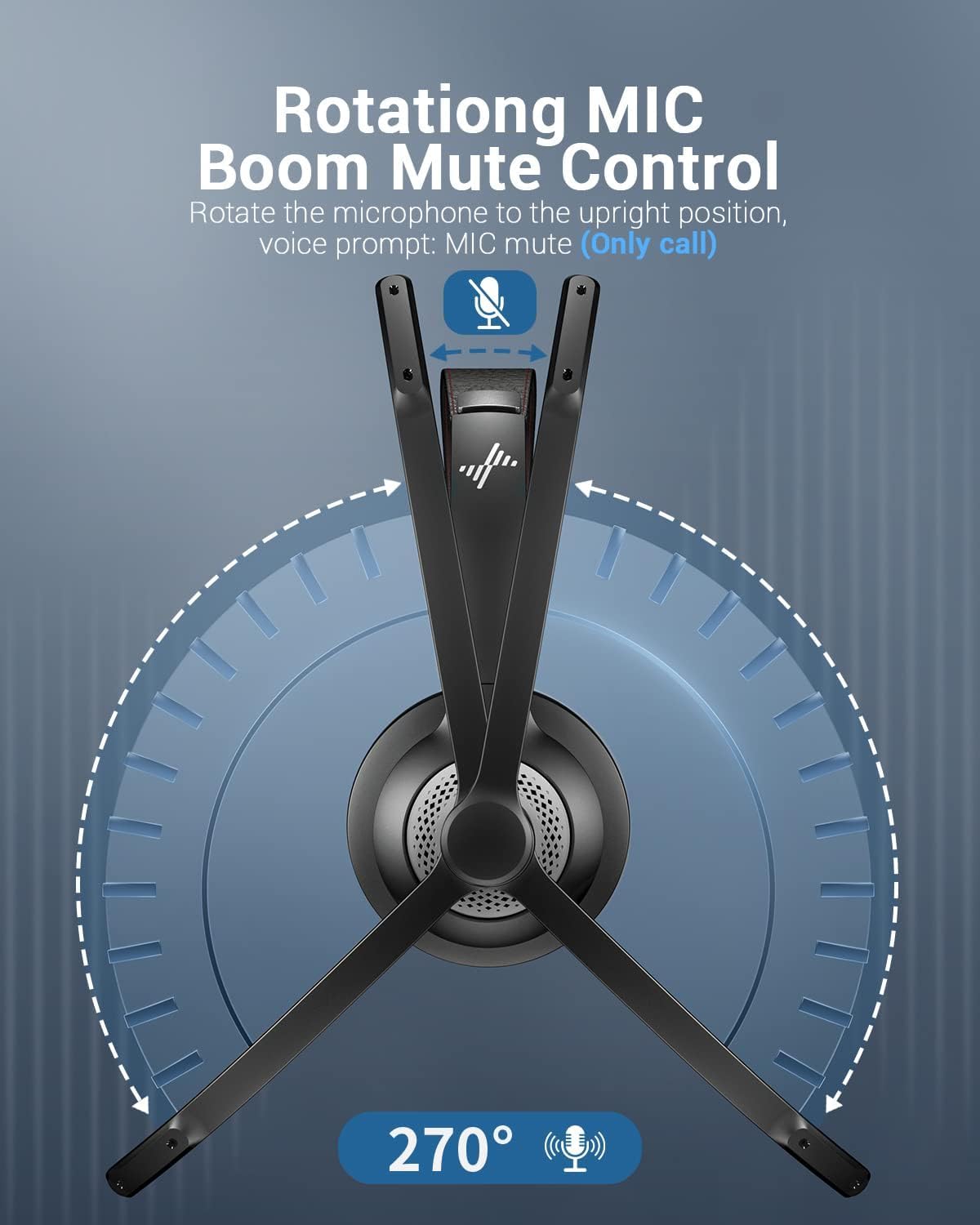 Bluetooth 5.2 Headset with Mic - مراجعة Bluetooth Headset On Ear وسعره
