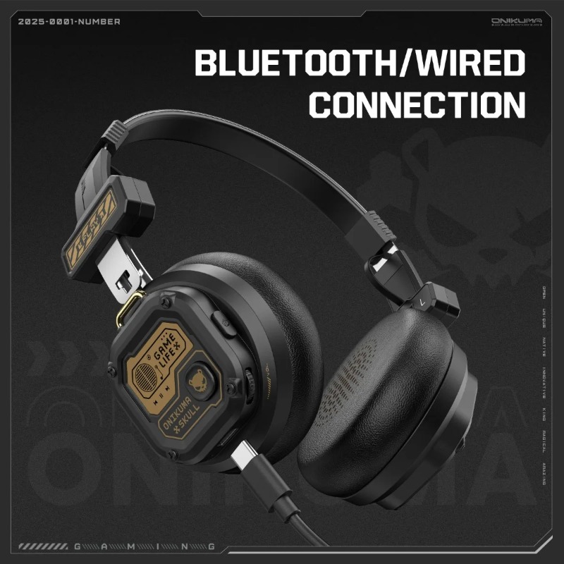 Onikuma Bluetooth Headphones O - مراجعة Usb C Earphone وسعره