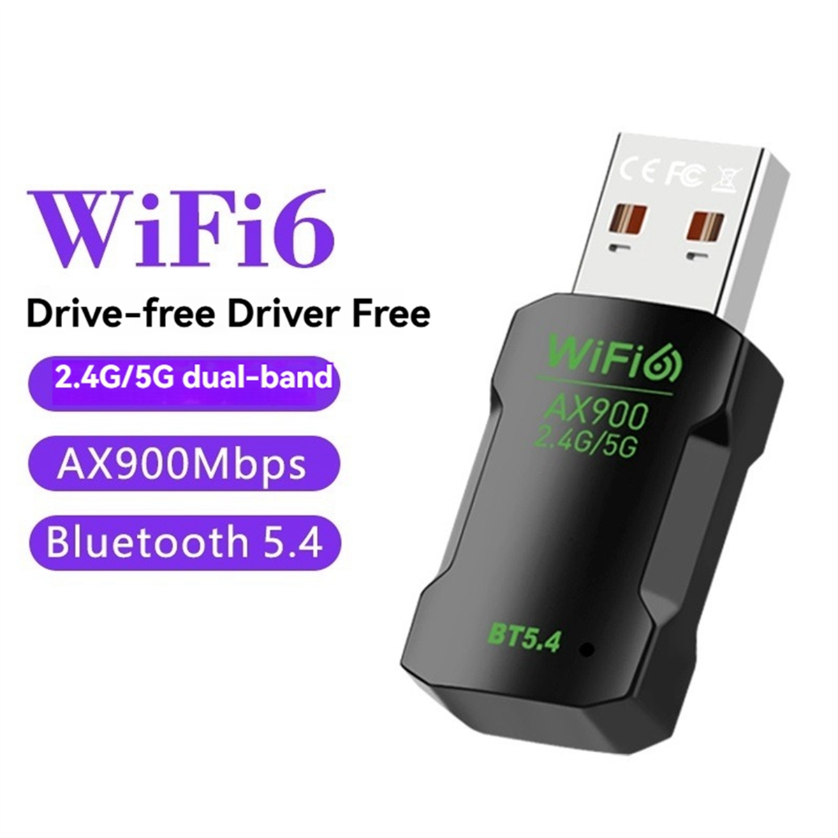 T35C WiFi6 AX900 Wireless USB  - مراجعة Bluetooth Adapter Receiver وسعره