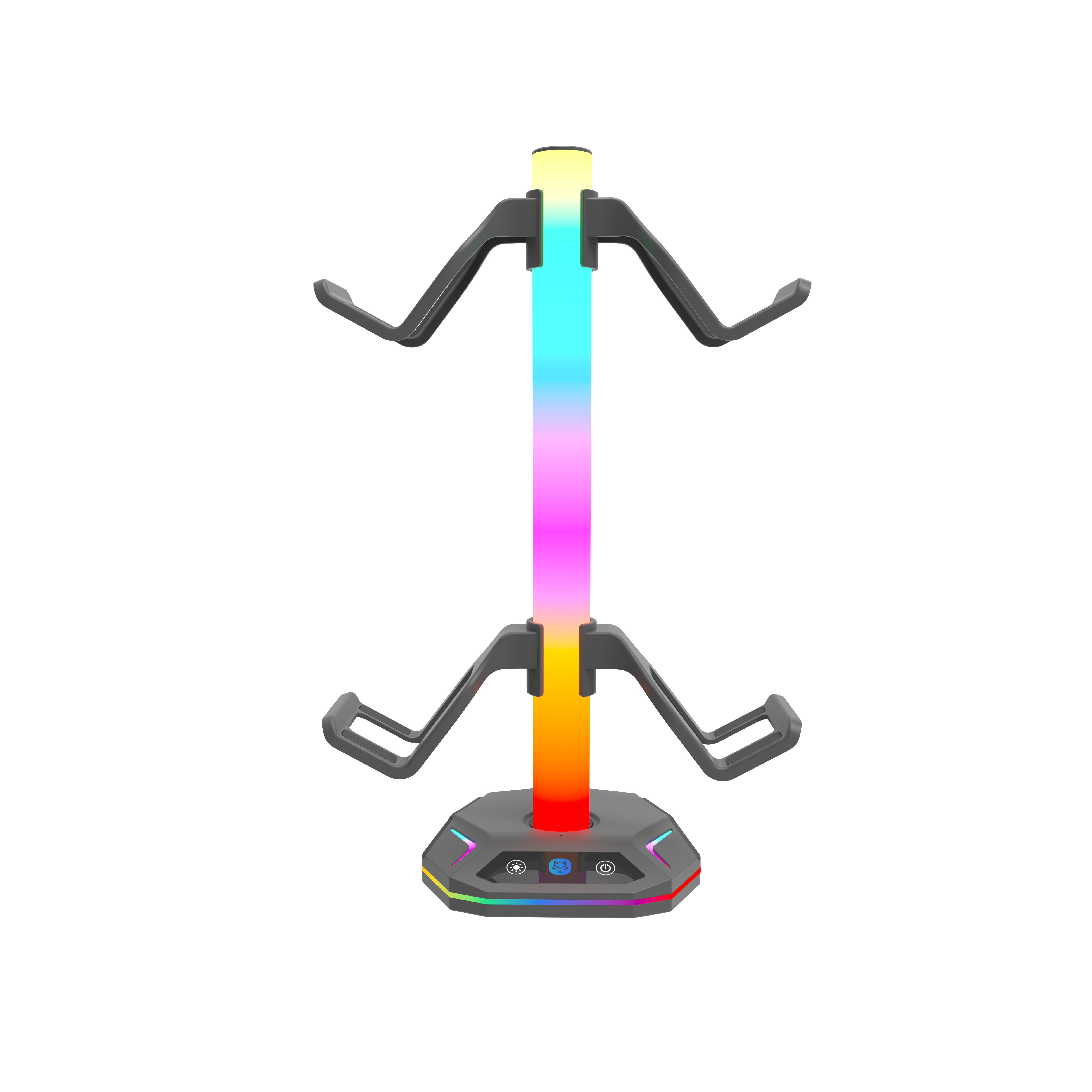 RGB Game Controller Headphone  - مراجعة Headphone Stand Desk وسعره