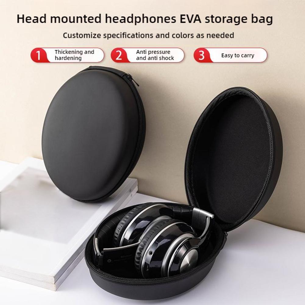 Earphone Storage Case PU Mini  - مراجعة Headphone Case Hard وسعره