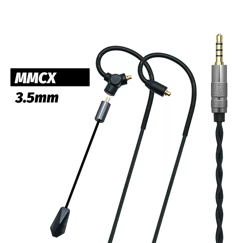 0.78 QDC MMCX Gaming Earphone  - مراجعة Usb C Earphone وسعره