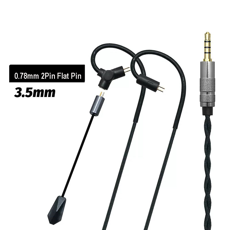 0.78 QDC MMCX Gaming Earphone  - مراجعة Usb C Earphone وسعره