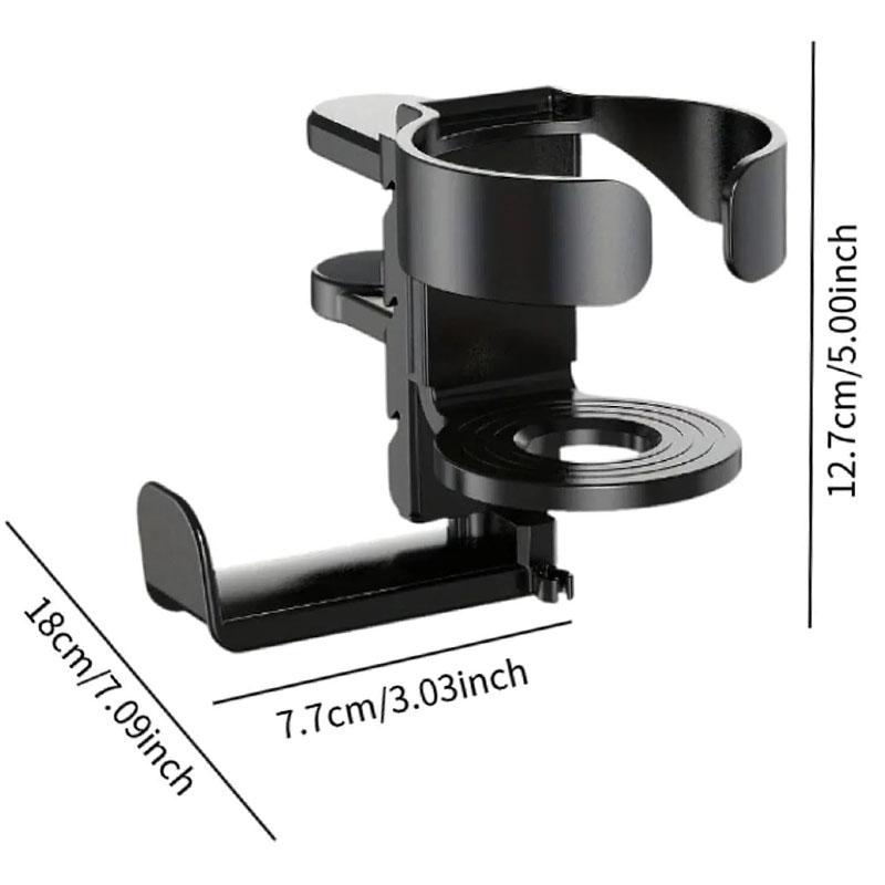 Desk Cup Holder with Headphone - مراجعة Headphone Stand Desk وسعره